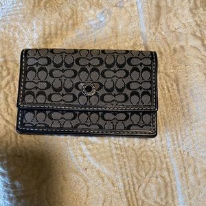 Coach mini wallet